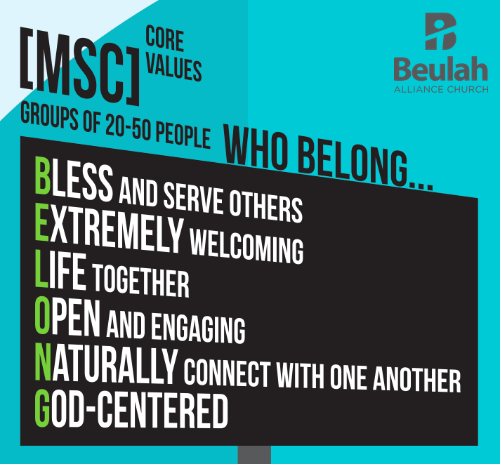 MSC Core Values