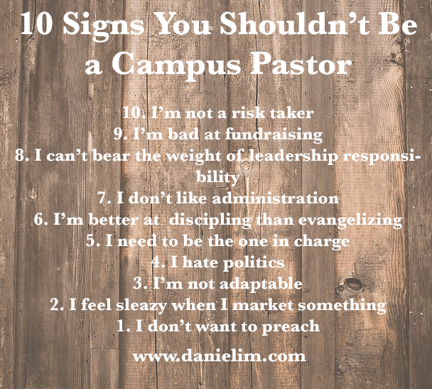 campus pastor multisite signs