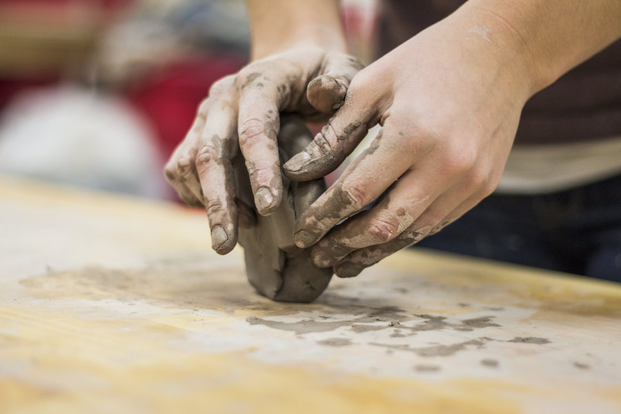 clay shaping